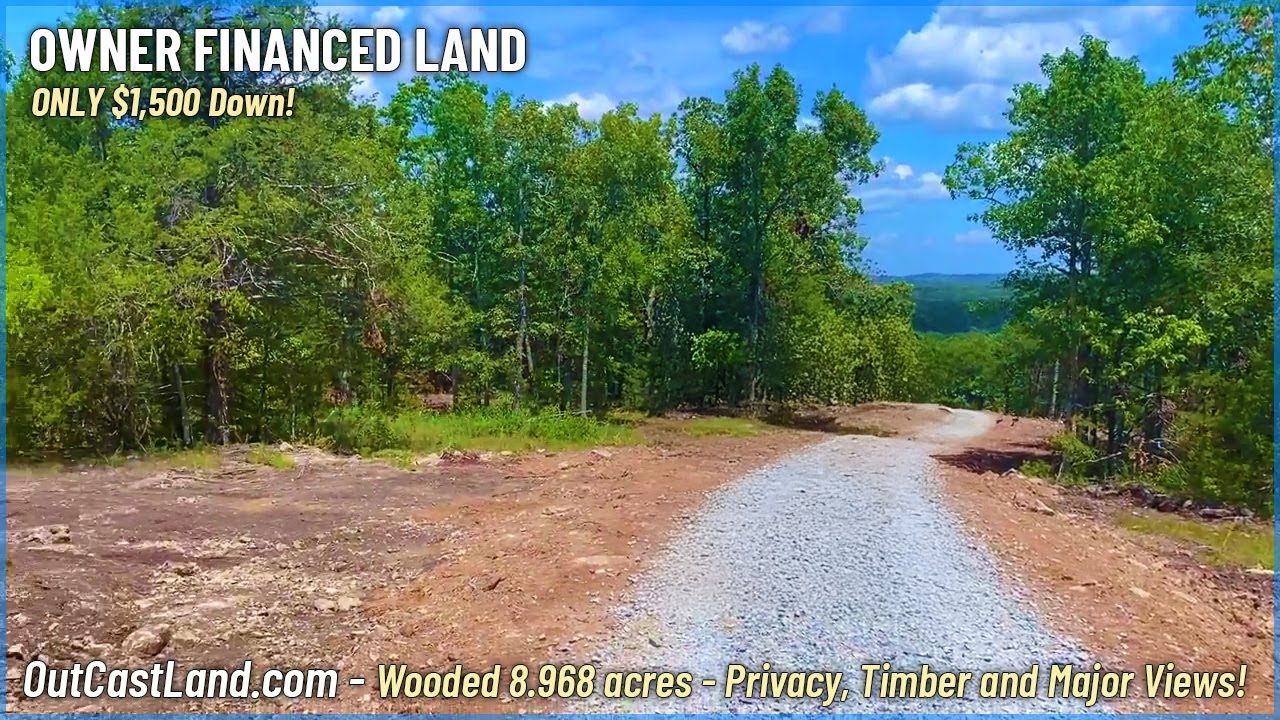 Homesteader's Owner Financed 8.9 Acres at Cave Hollow in MO! $1,500 Down! Ground Vid - CH51