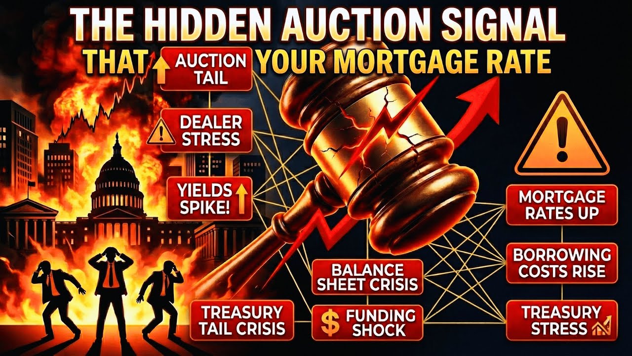 The Hidden Auction Signal That Moves Your Mortgage Rate Treasury Tail Crisis