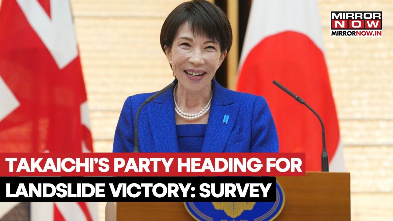 Japanese PM Sanae Takaichi's Party LDP Headed Towards Landslide Victory In Snap Election Says Survey