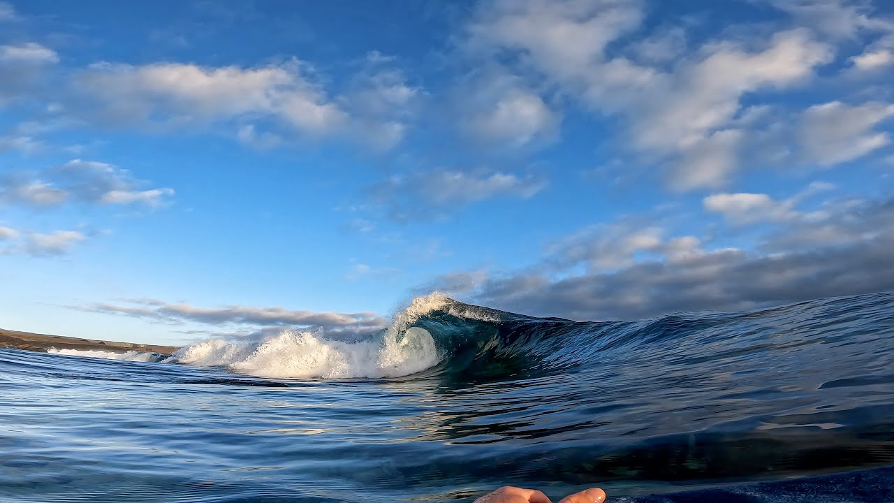 POV BODYBOARD - MINI BARRELS ON THE SLAB JUST FOR ME
