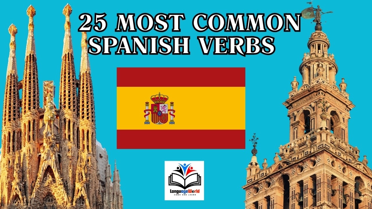 Learning Spanish / 25 Most Common Spanish Verbs / Part 2