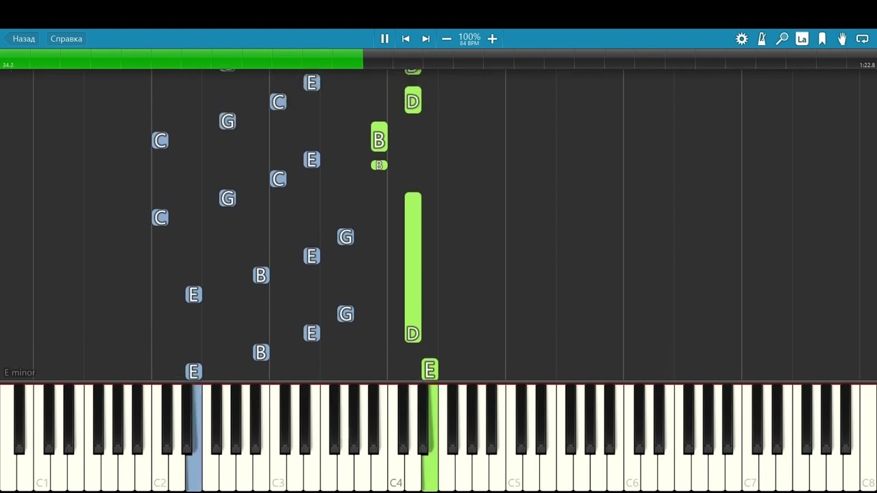 Madonna - The Power Of Good-Bye - Piano