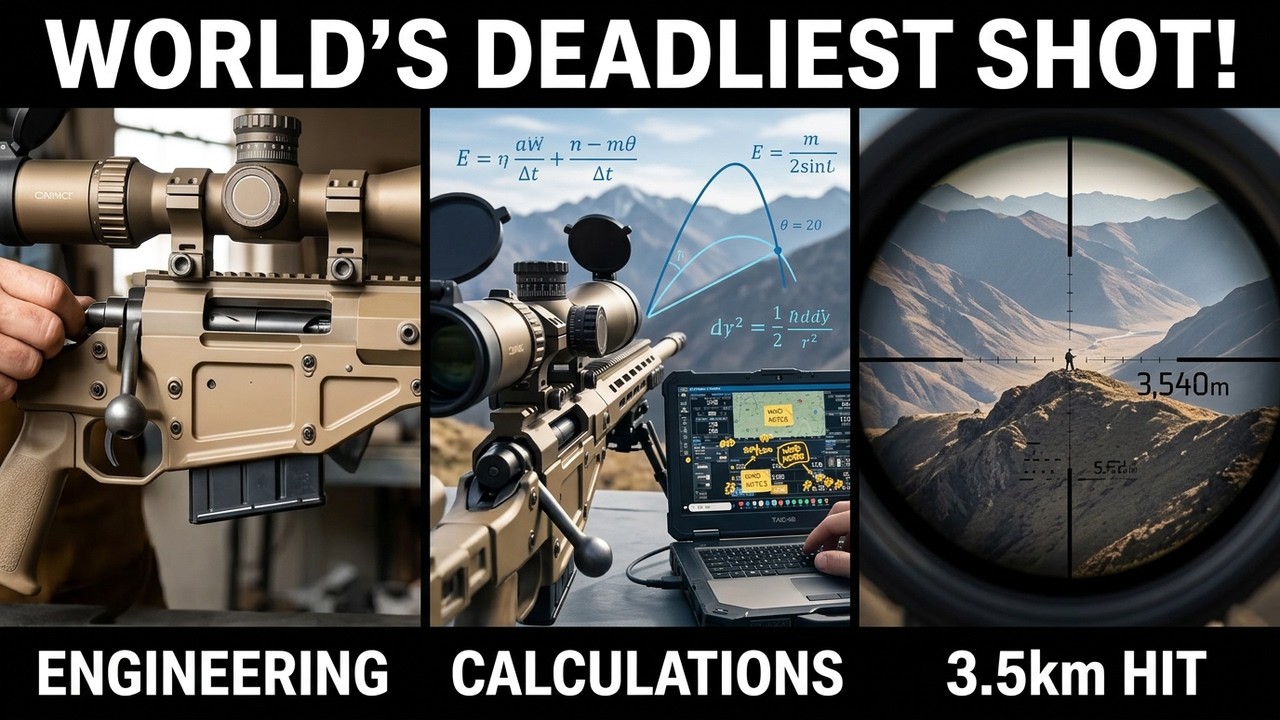 Физика, лежащая в основе самого смертоносного в мире выстрела на дальнюю дистанцию.