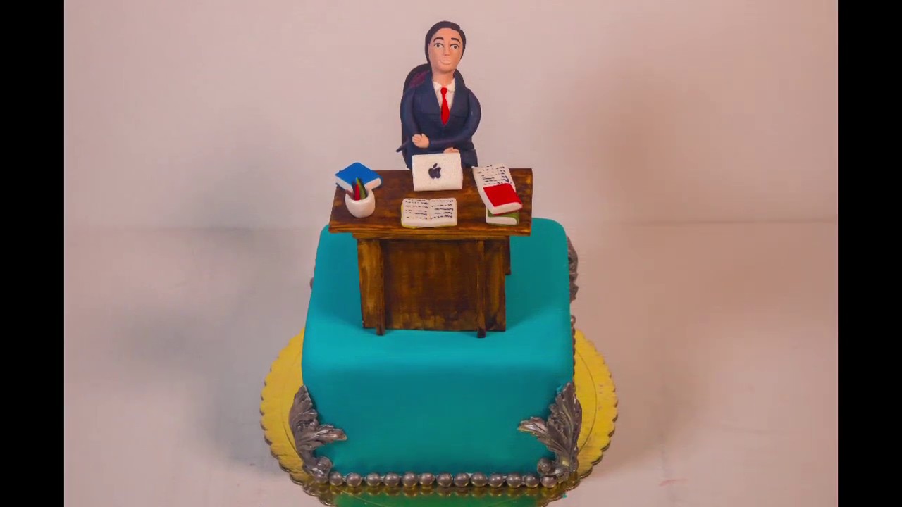 How to make gumpaste and fondant office figurines