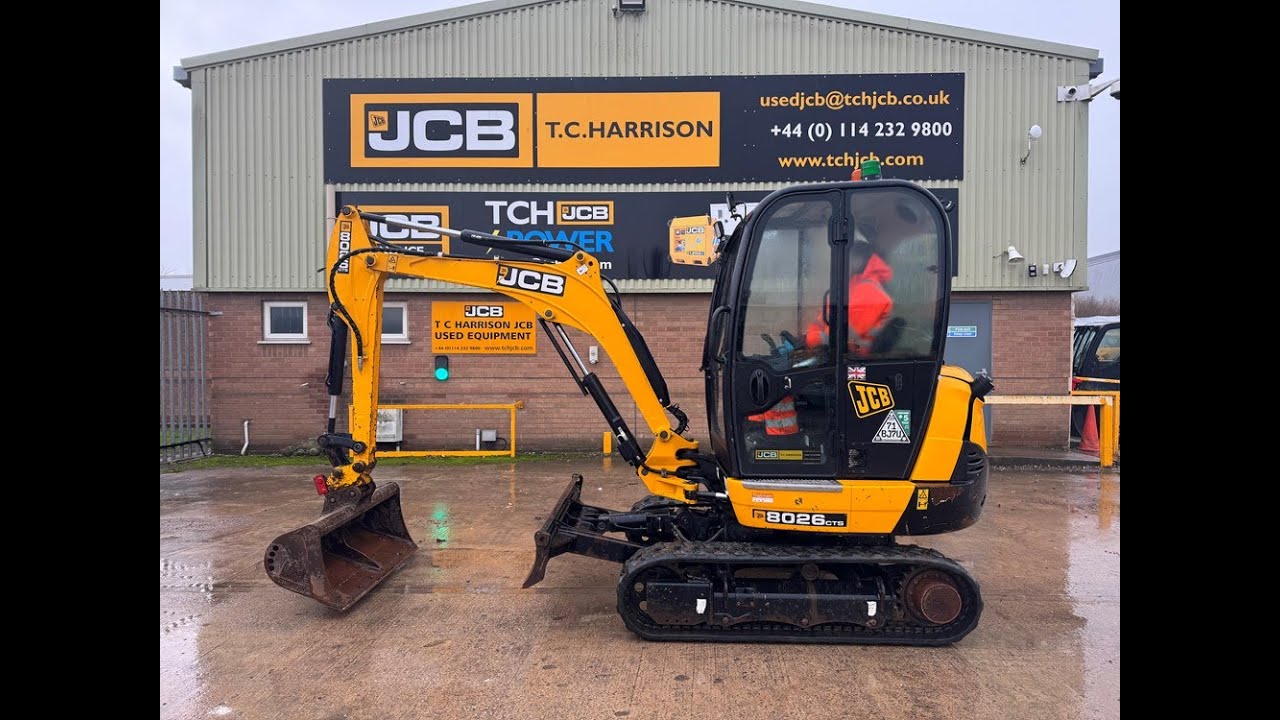 FOR SALE - 2023 JCB 8026 MINI EXCAVATOR - 3292164