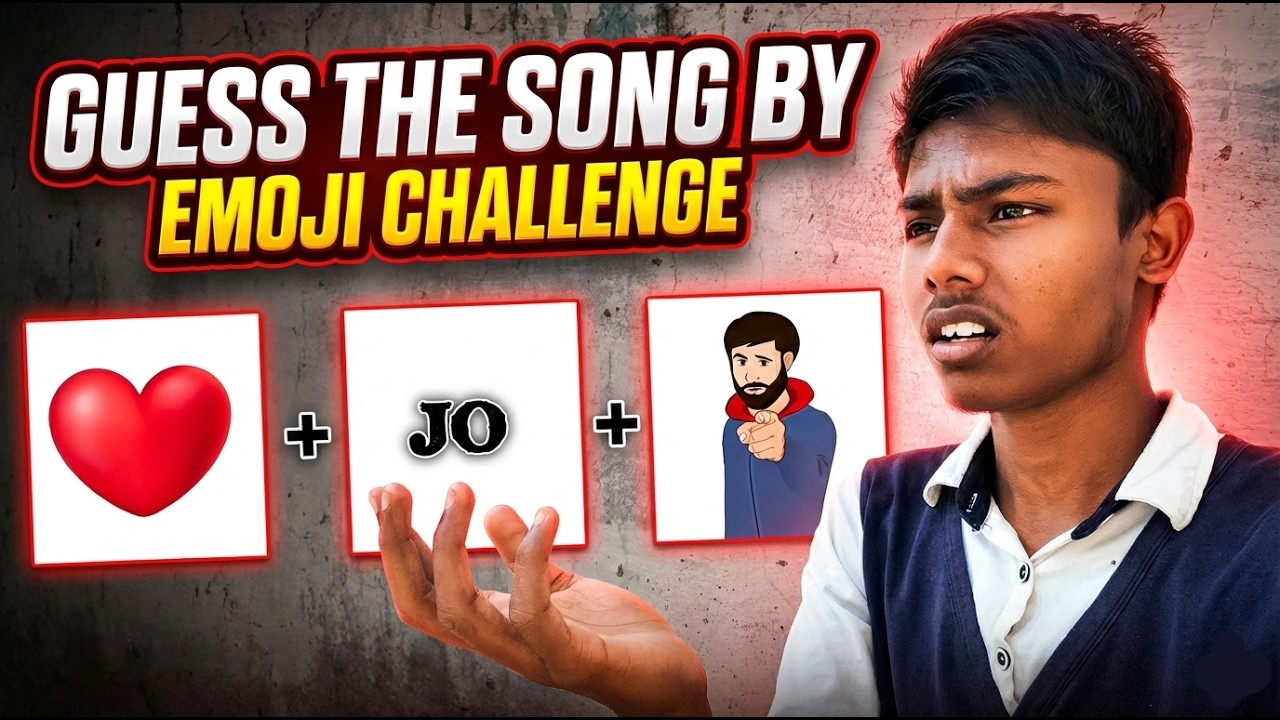Guess the SONG by EMOJI Challenge 🤪 (First time)