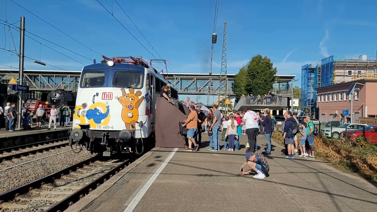 Märklin Tage 2025 am Bahnhof Göppingen 🌞