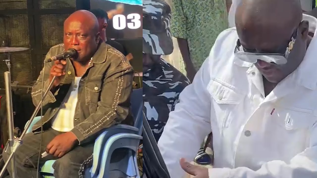 REASON WHY SAHEED OSUPA SIT ON CHAIR TO PERFORM THIS DAYS  OSUPA IS STILL KING OF FUJI MUSIC