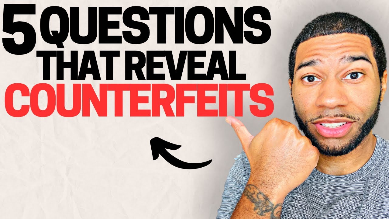 5 Questions That Reveal A Counterfeit or A GOD Sent
