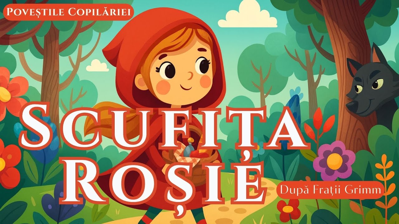 Scufița Roșie – Poveste pentru copii  Poveștile copilăriei