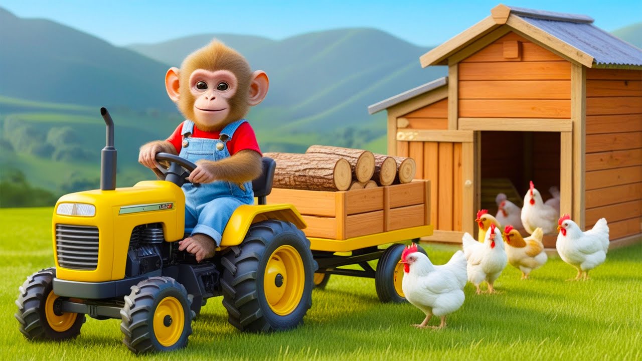 Monkey NaNa Veggie Harvest Turns CHAOTIC! Bugs Attack the Garden… But His Duck Squad Saves the Day!