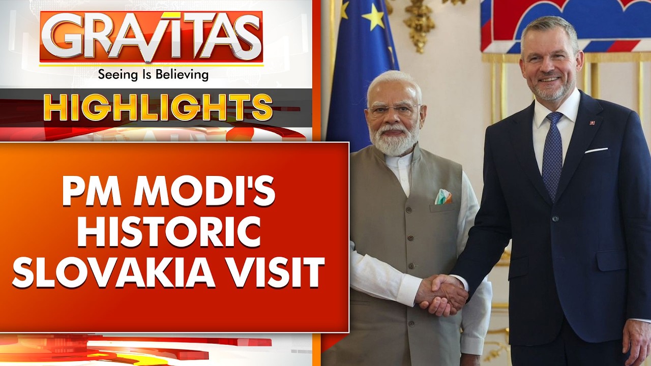 PM Modi In Slovakia: Slovakia Backs India-EU FTA Push, PM Modi Thanks PM Fico | GRAVITAS Highlights