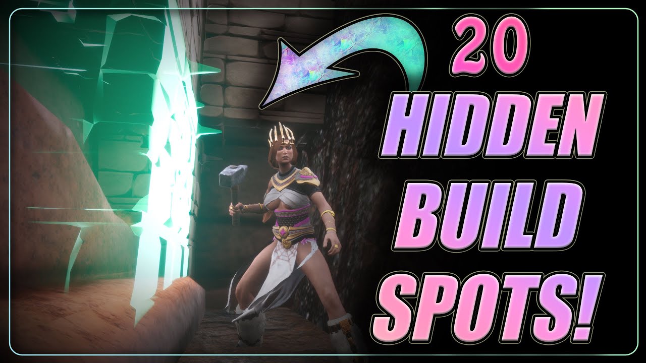 Rat Holes & Stash Spots | PVP Guide Conan Exiles 2024