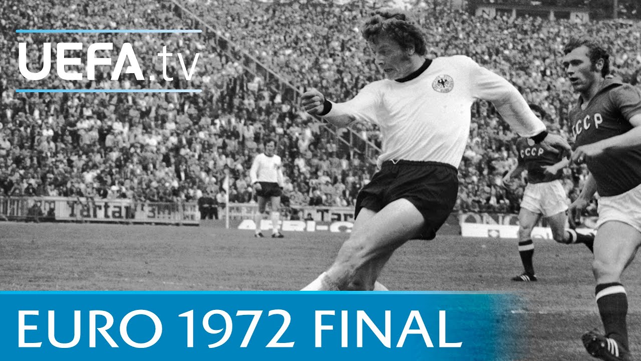 West Germany v USSR: 1972 UEFA European Championship final highlights
