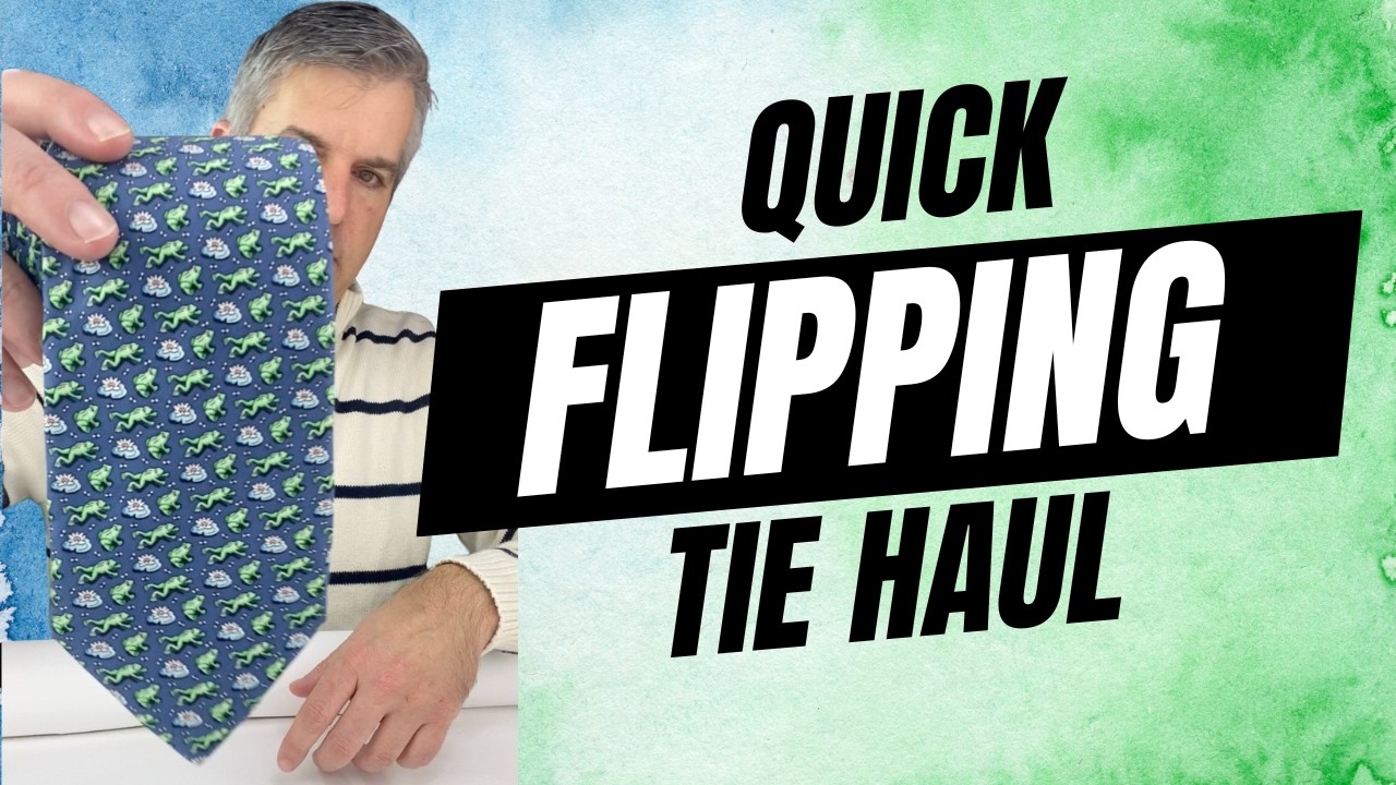 Tie Haul - Photos, Pricing, Reselling Ties Tips and Tricks
