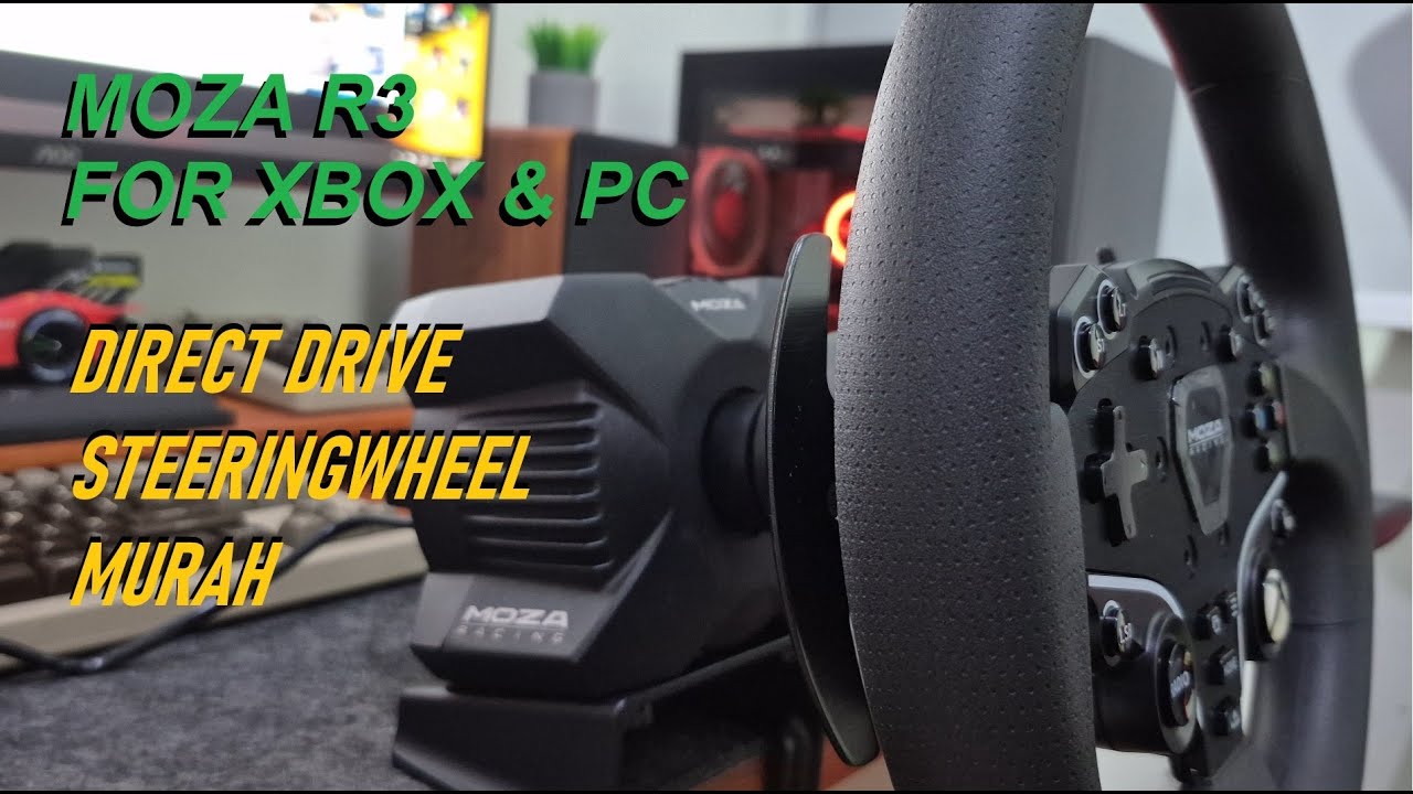 MOZA R3 for PC and XBOX - UNBOXING