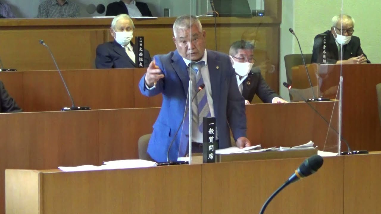 2021年6月定例会一般質問　香取良勝議員