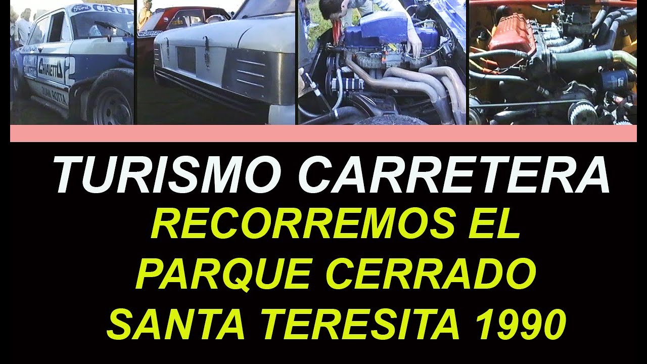 TC Santa Teresita 1990 rrecorrida por Parque Cerrado
