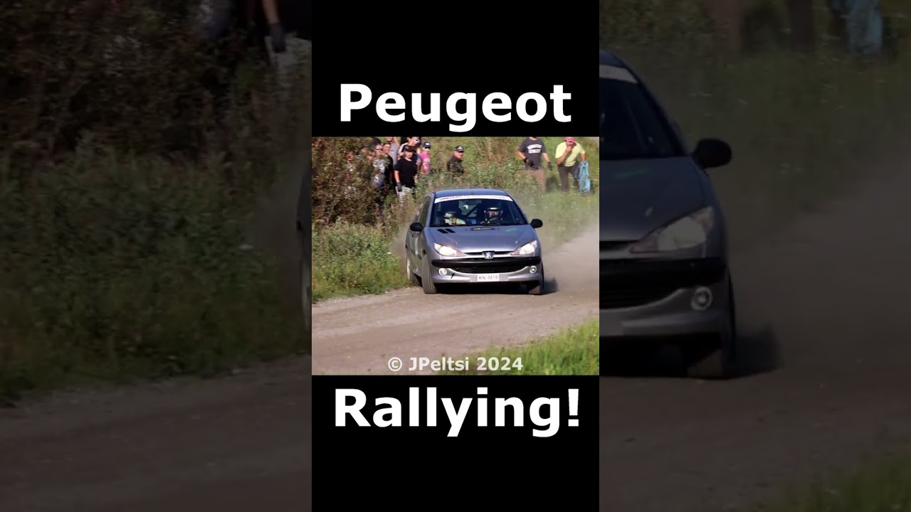Peugeot 206 Rallying #rally #Peugeot