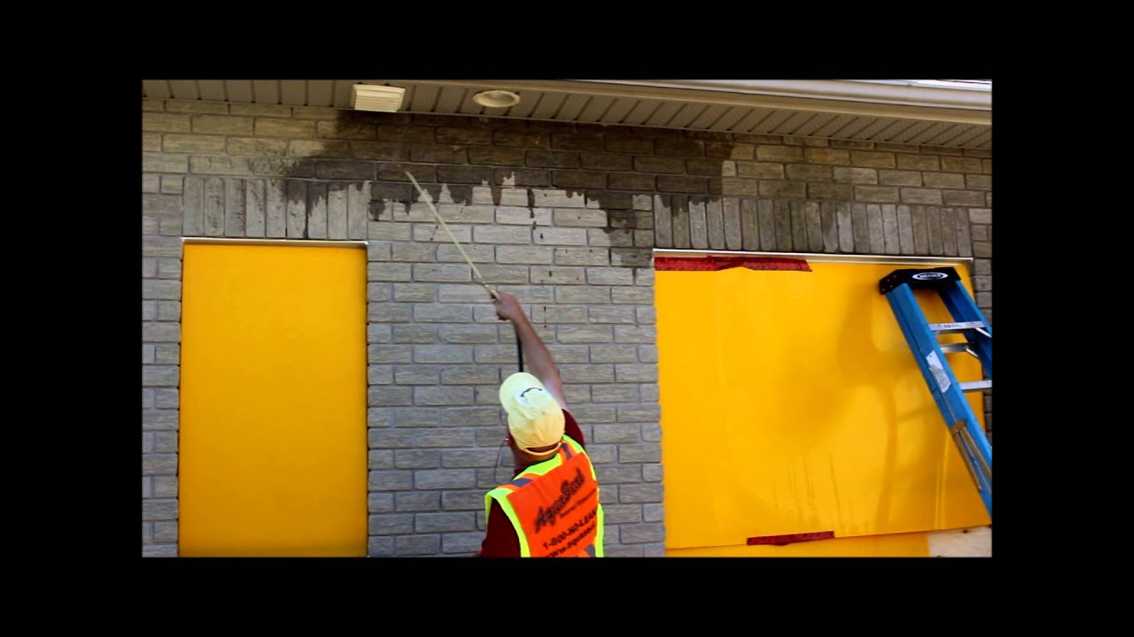 Masonry / Brick Sealing Bricklayer Flashing Improperly Installed 1-888-750-0848