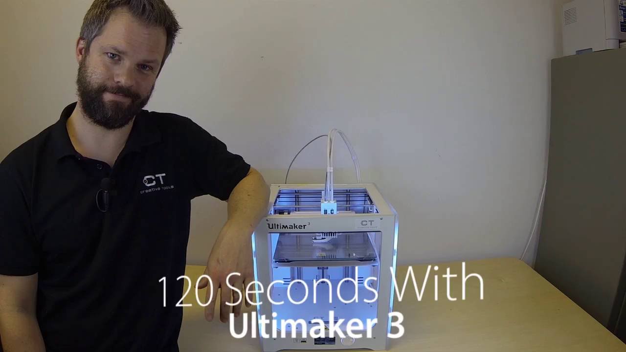 120 Seconds With Ultimaker 3