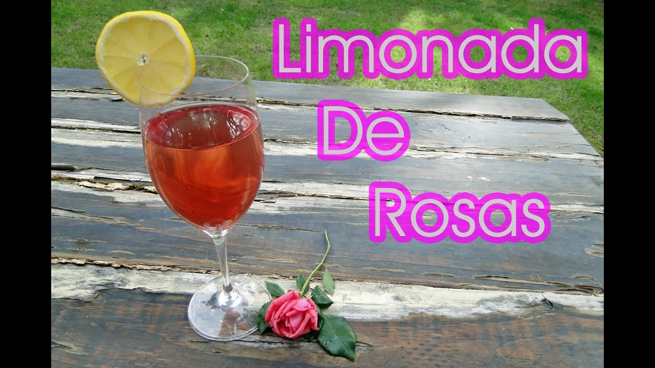 Como hacer Limonada de rosas y Miel de rosas