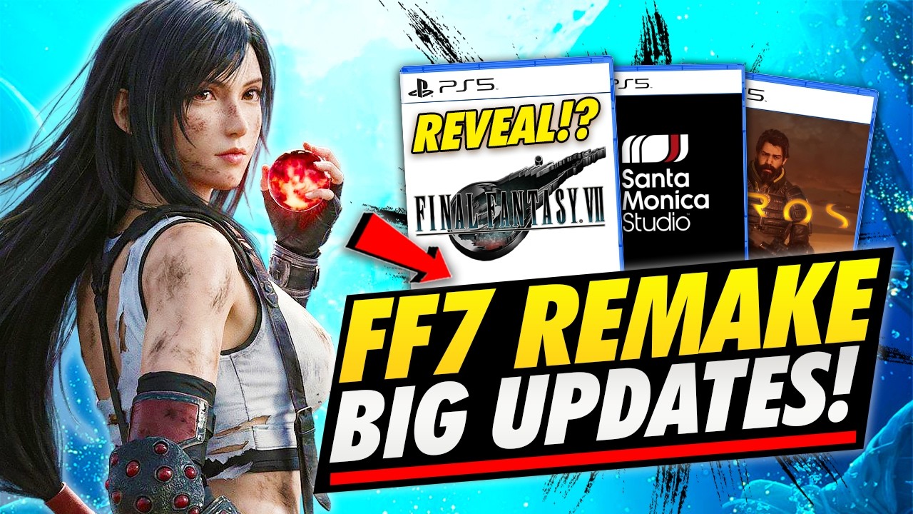 Трейлер и State of Play к FF7 Remake, часть 3, скоро будут доступны.