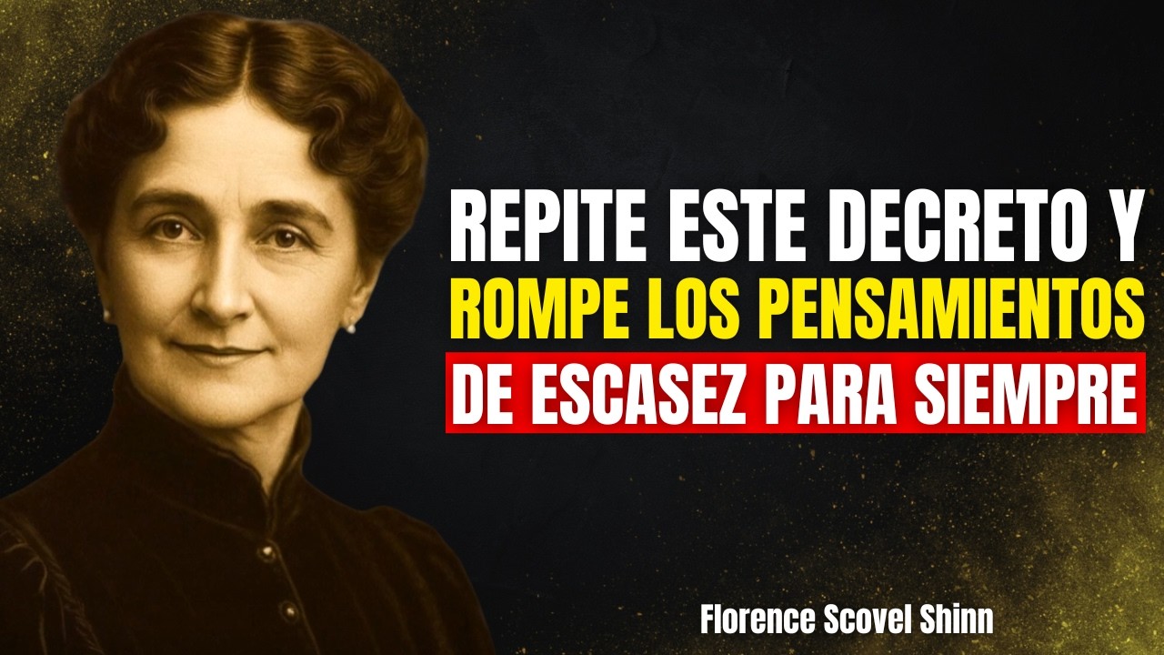 🔴 Repite Este Decreto y Rompe los Pensamientos de Escasez para Siempre | Florence Scovel Shinn