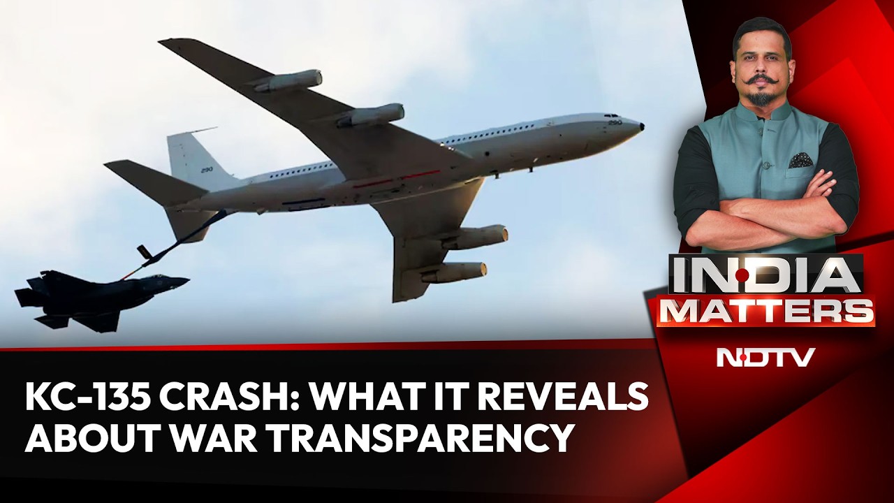 KC-135 Plane Crash | US KC-135 Tanker Crash Over Iraq, What It Reveals About War Transparency