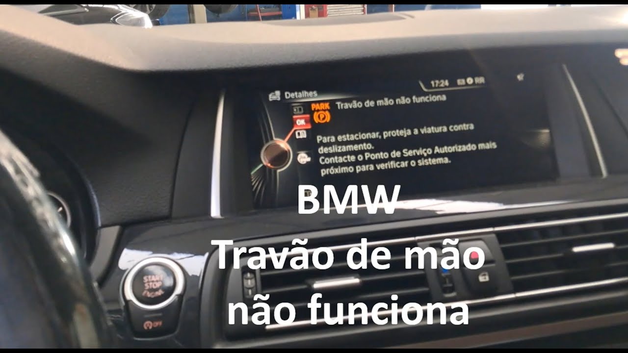 BMW travão de mão eletrico não funciona. RESOLUÇÃO da AVARIA #diagnósticoautomotivo
