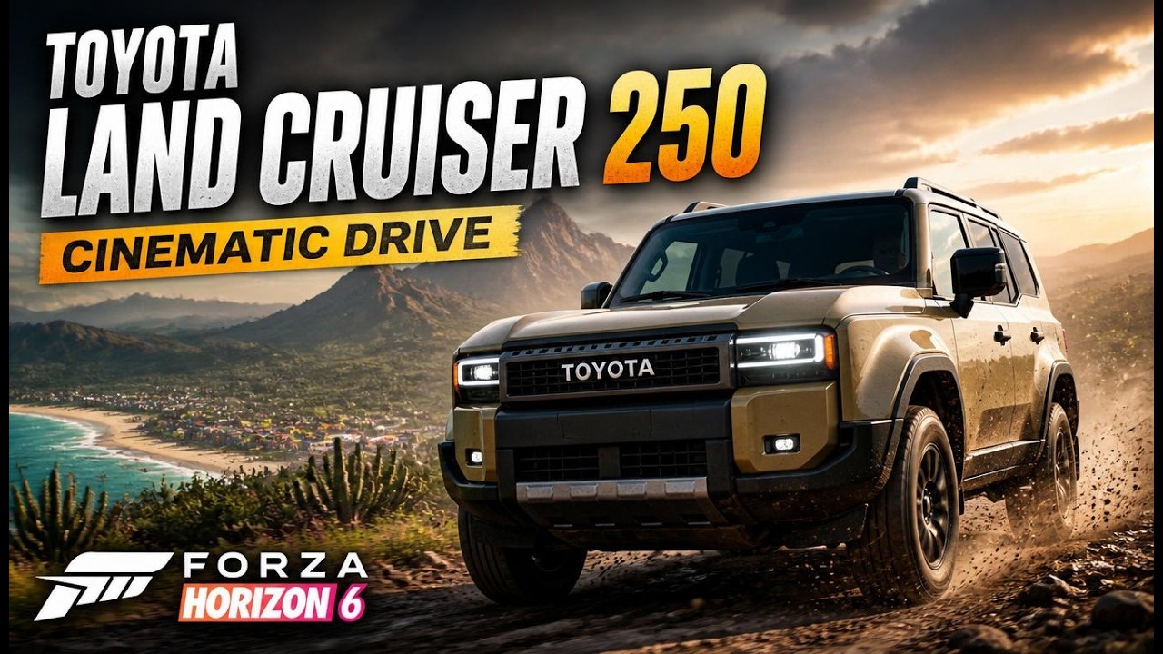 Toyota Land Cruiser 250 Cinematic Drive in Forza Horizon 6