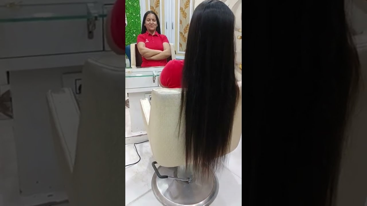 Haircut / Blunt Haircut / Long To Short Hair / Extreme Transformation / Indian Haircut / Short Video