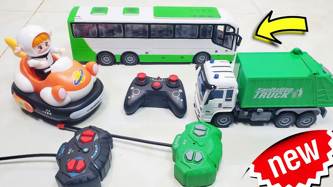 UNBOXING 1/30 Scale Of SANITATION TRUCK | RC TV9999K