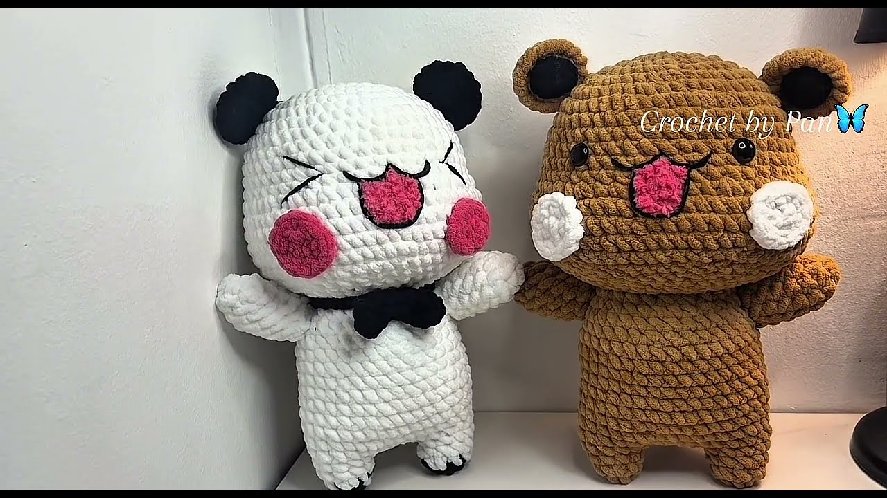 Handmade Crochet Bubu—-Dudu Tutorial (part-4)