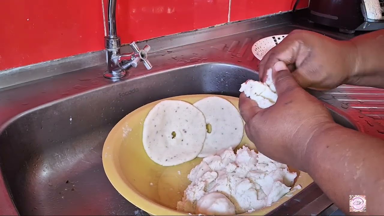 Como preparar unas arepas de dulses con ani paso a paso 