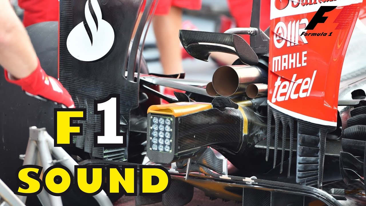 F1 Start Engine Sound Compilation (FORMULA 1 Ferrari, Honda, Renault..)
