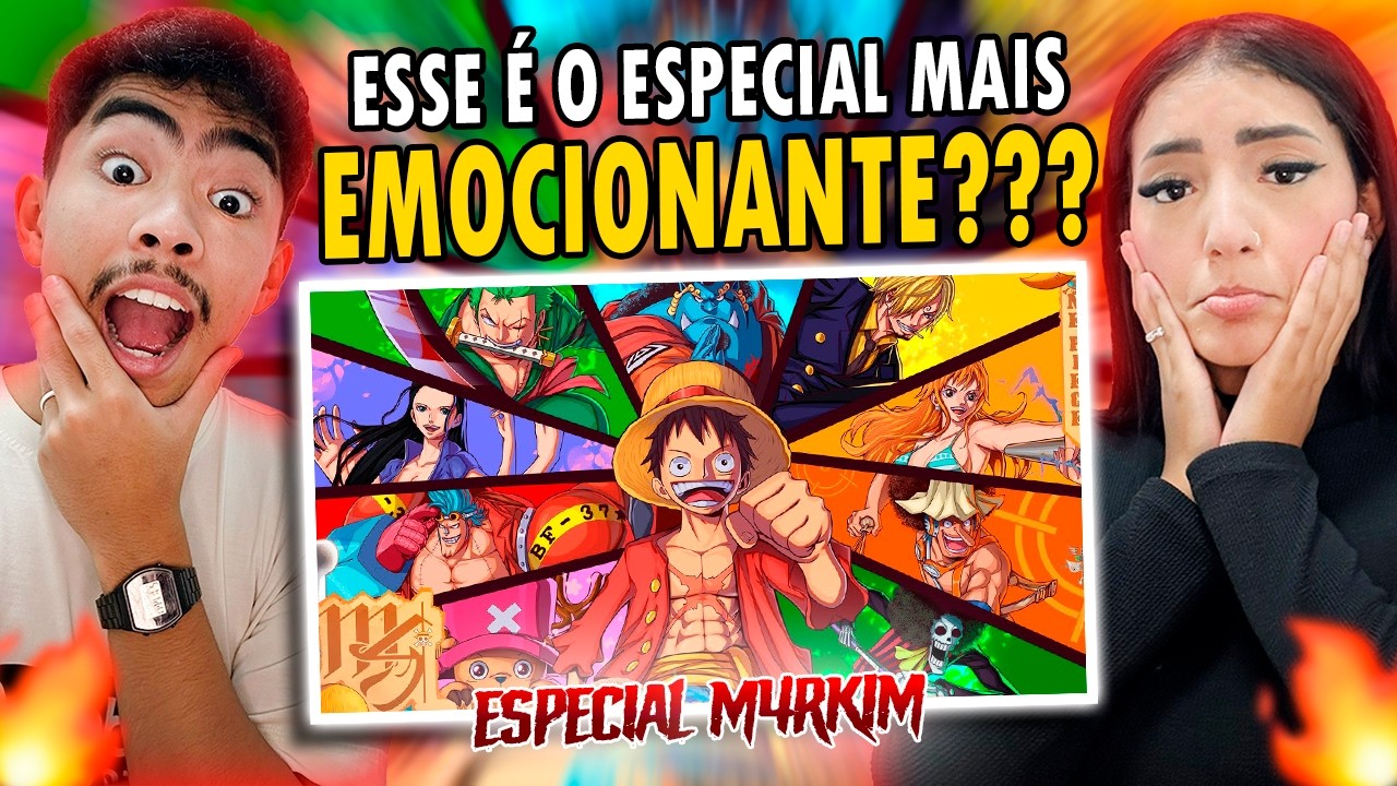 CASAL REAGE | Mugiwaras (One Piece) - Chapéu De Palha | M4rkim | REACTANDO