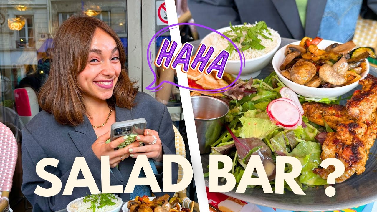 She Made Me Try A Salad Bar... 🤔