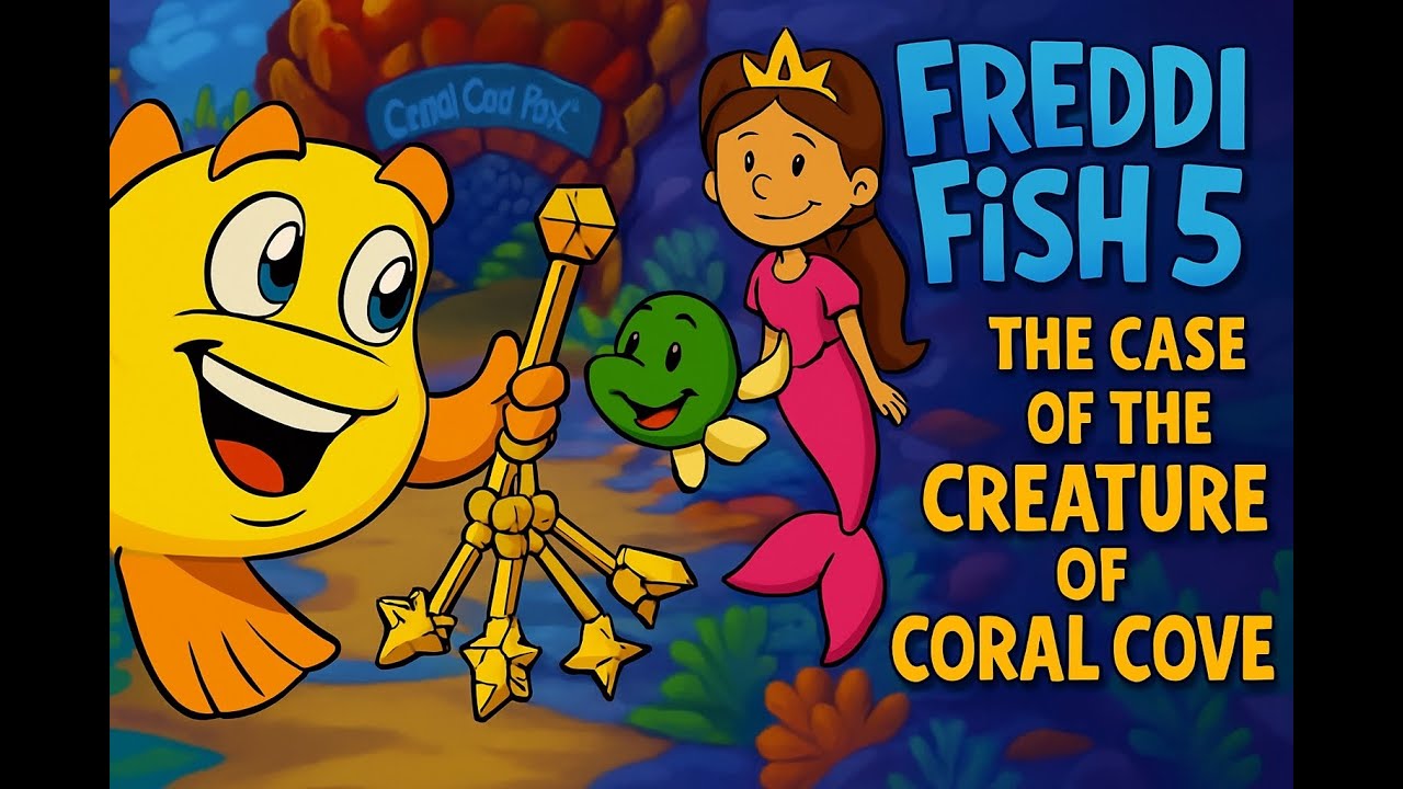Belladonna Plays: Freddi Fish 5 The Case of the Creature in Coral Cove