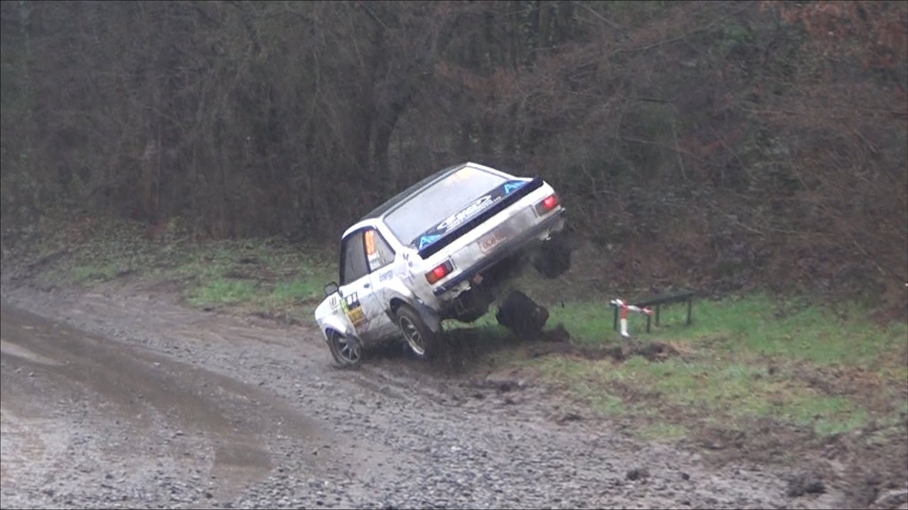 Spa Rally 2017 crash & mistakes