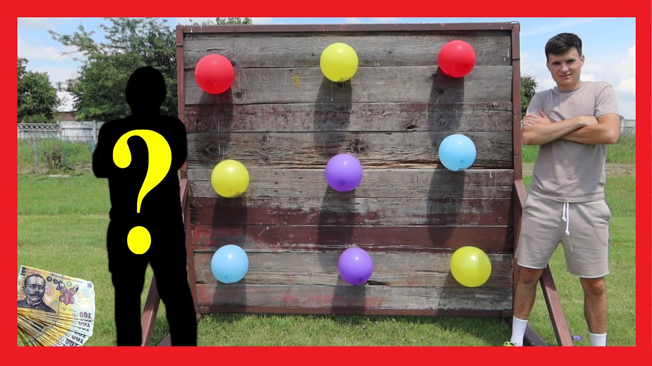 ADVERSAR SURPRIZA **ZIDUL CU BALOANE VS 1500 LEI**