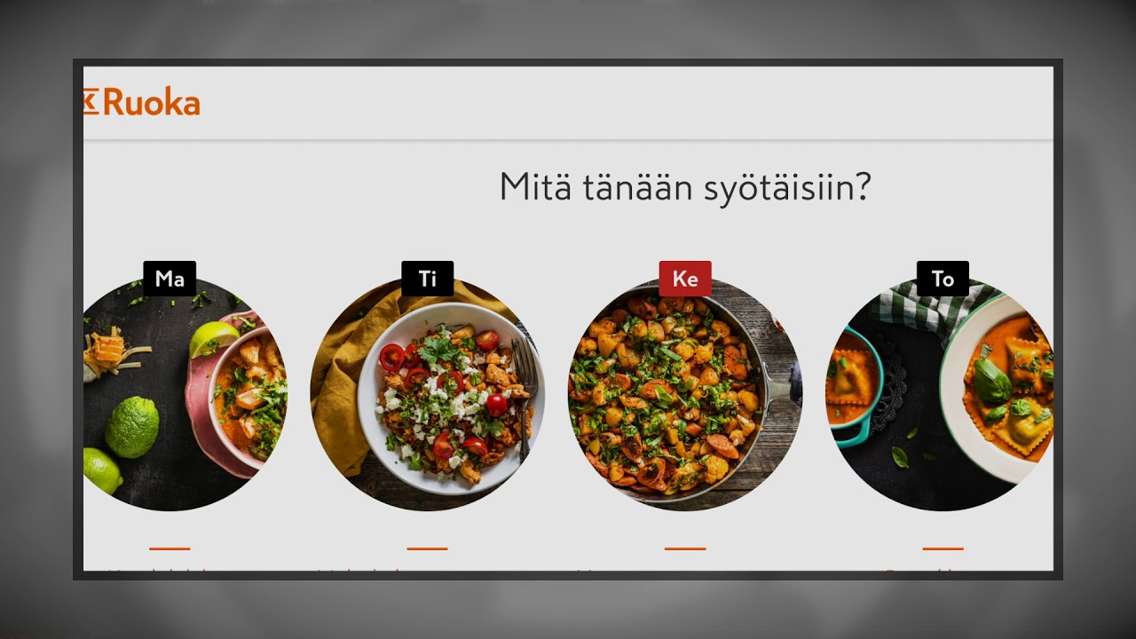 Mit&auml; t&auml;n&auml;&auml;n sy&ouml;t&auml;isiin? Perjantai Vinkki Alex Arkiruoka