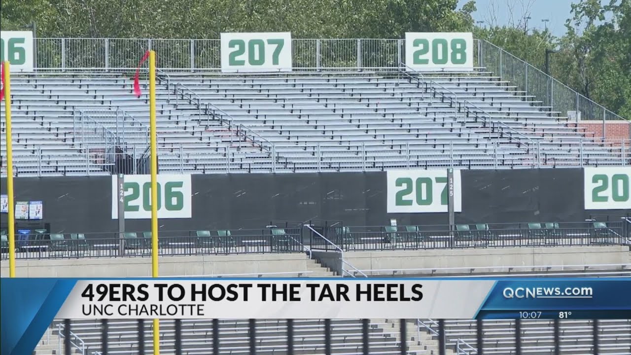 UNC Charlotte campus prepared to host Tar Heels for the first time