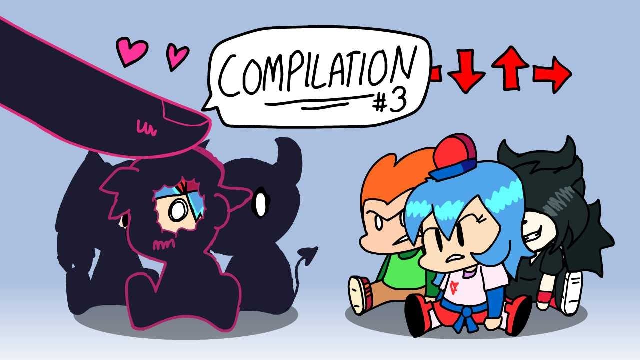 Anime Chibi Fnf vs Finger || Friday Night Funkin' Animation || Compilation 3