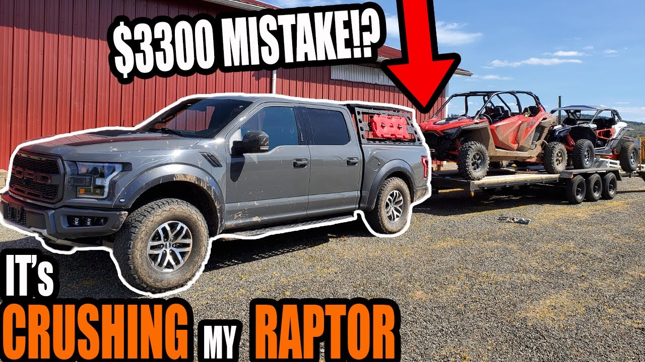 Проблемы с буксировкой Ford Raptor РЕШЕНЫ! Мой новый прицеп оказался неудачной покупкой?