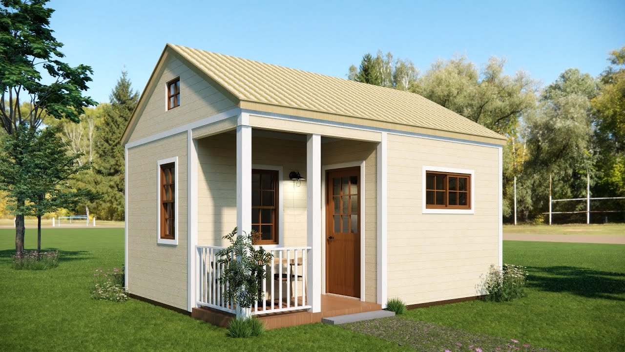 Маленький домик - Уютный дом - Крошечный дом 28м2