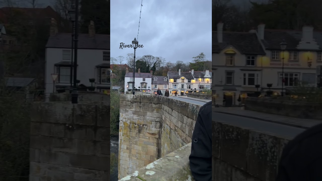 River Dee Llangollen wales. 