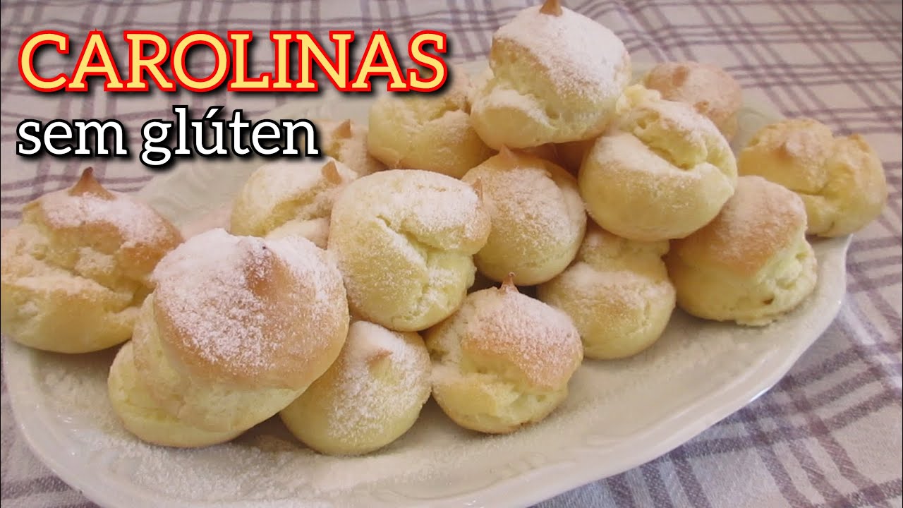 CAROLINAS, PROFITEROLES, ECLAIR, CHOUX SEM GLÚTEN