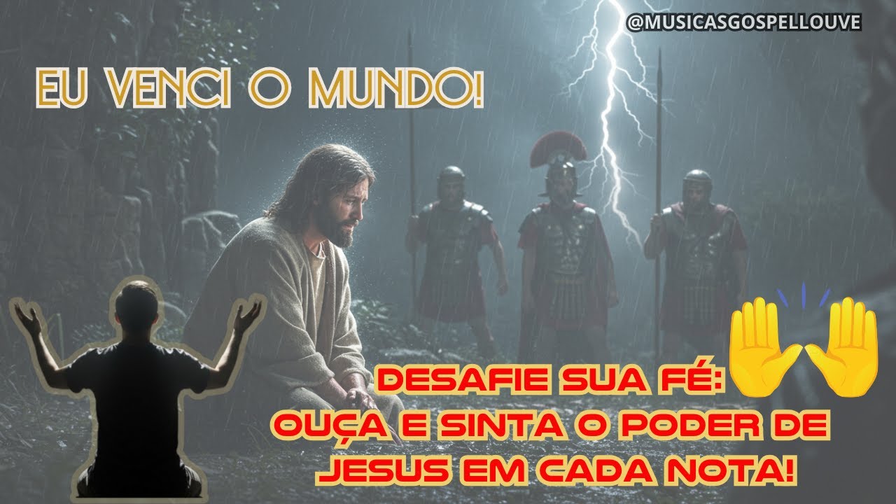 LOUVOR GOSPEL 2026 - EU VENCI O MUNDO | Louvor Gospel para Fortalecer a Fé em Jesus