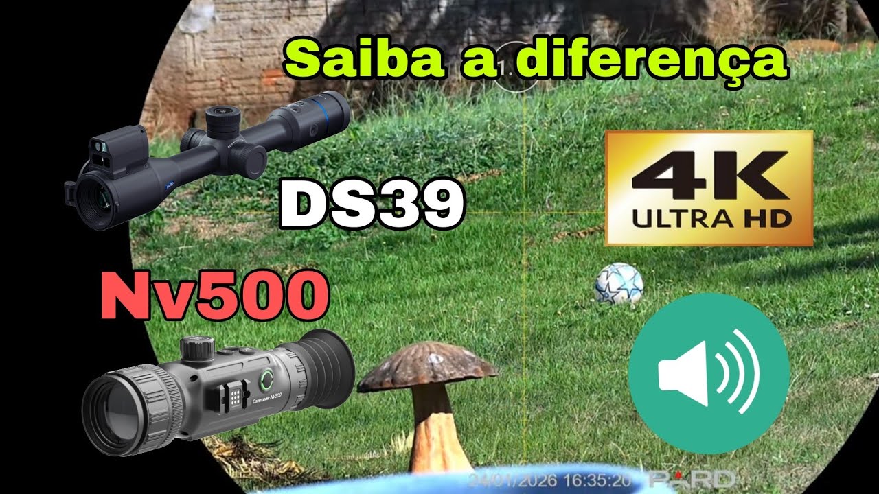 DIFERENÇA DE IMAGEM E GRAVAÇÃO DO ÁUDIO ENTRE PARD NIGHT STALKER 4K EX E A ONELEAF COMMANDER NV500